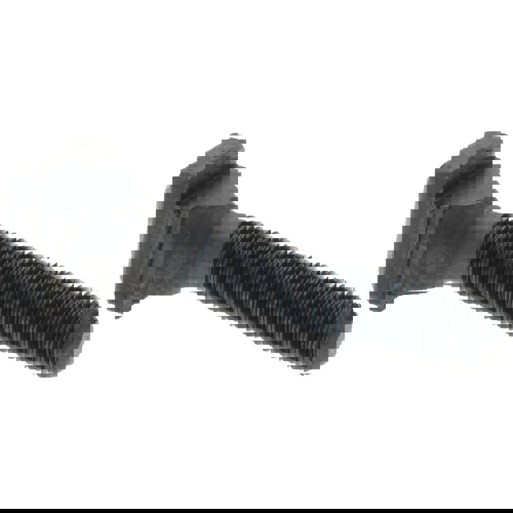 Steel T-Slot Bolt: M12 x 1.75, 45 mm Thread Length, 14 mm Slot Width, Black Finish